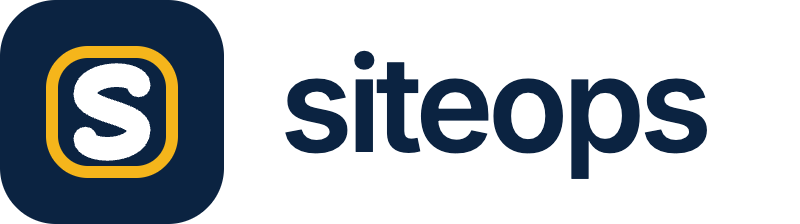 SiteOps · Construction Stock Management · by Fosivo Labs
